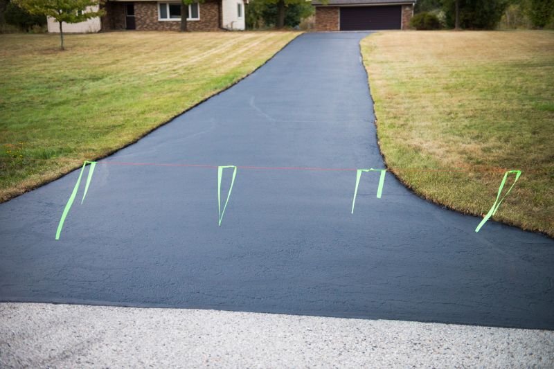 Blacktop Driveway in Use